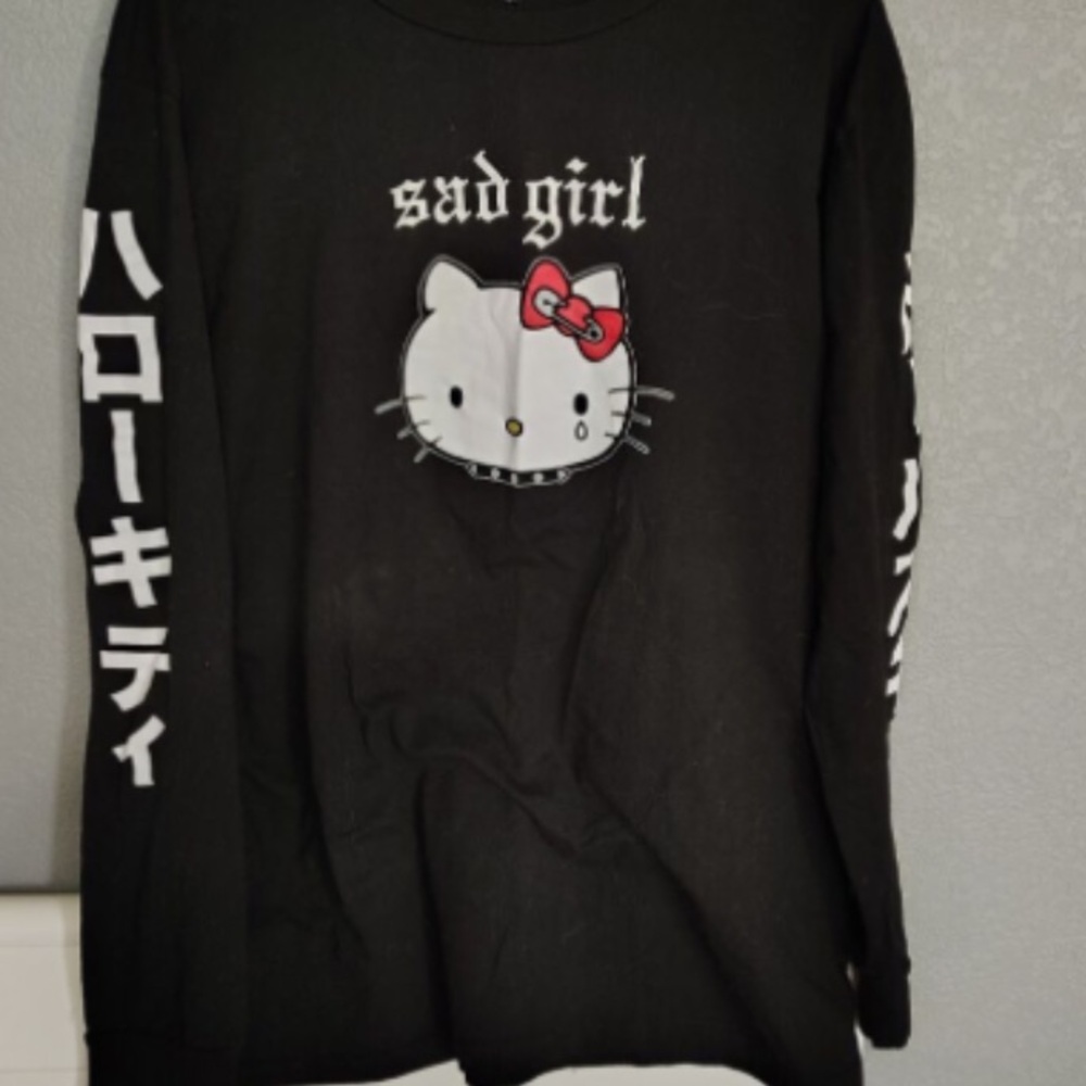NWOT Dolls Kill x Hello Kitty Shirt Dress
